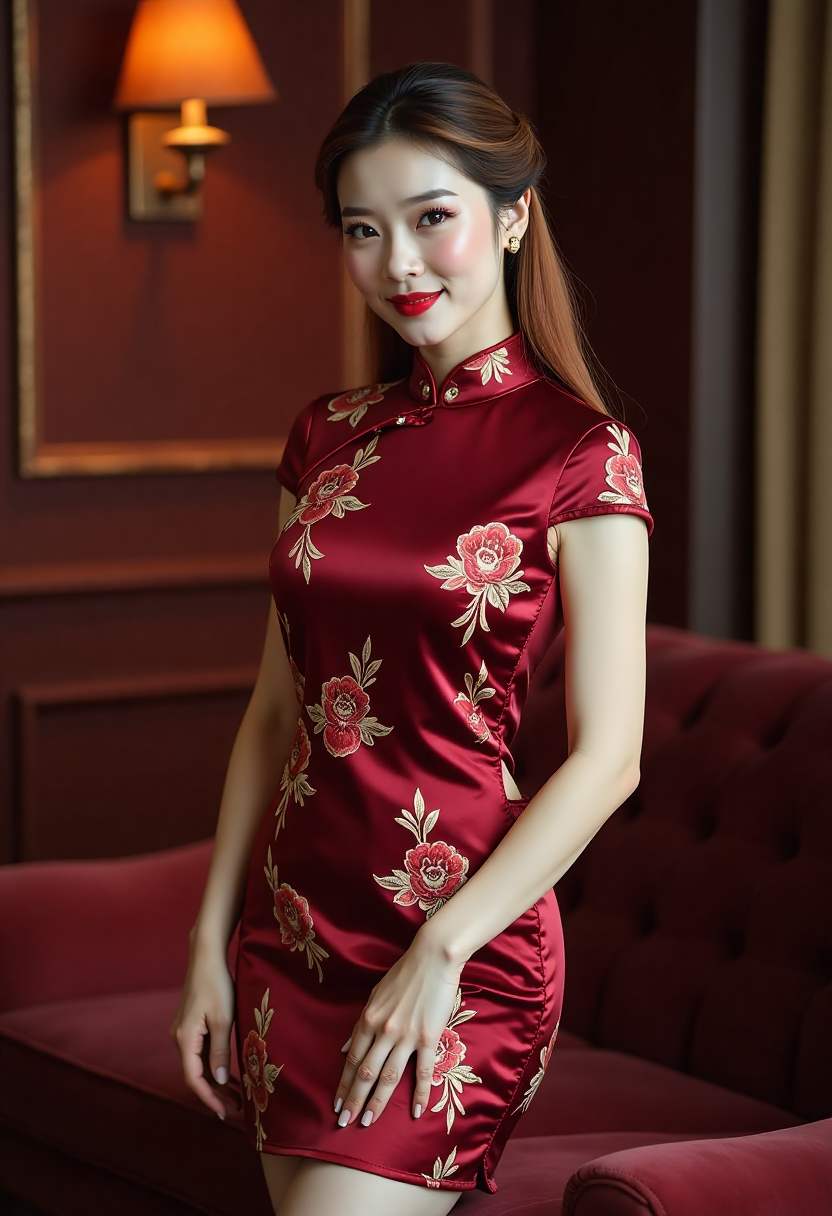 海边暮色中的电影画面